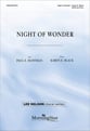 Night of Wonder SATB choral sheet music cover